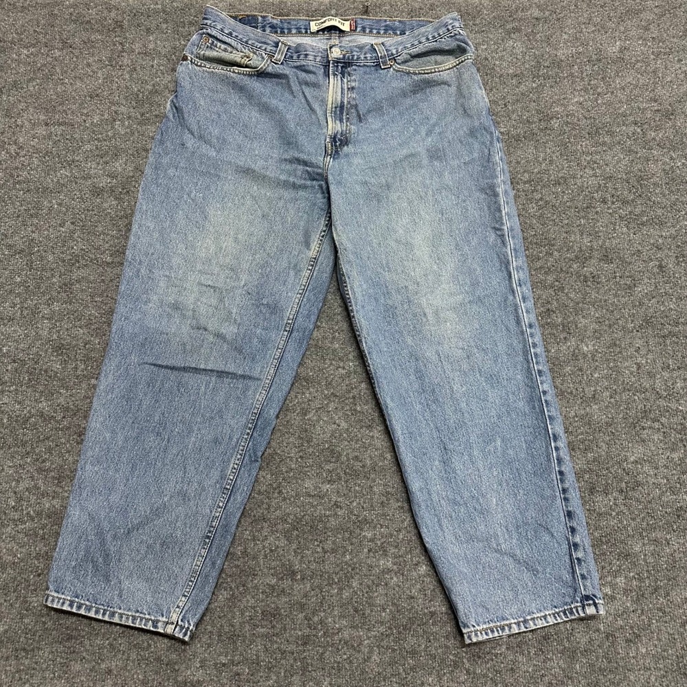 Levi's Jeans Mens Size 38x29 Blue 560 Comfort Fit Baggy Tapered Leg Denim Casual